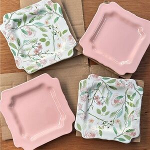 Sweet Laurel Dessert Plates NIB